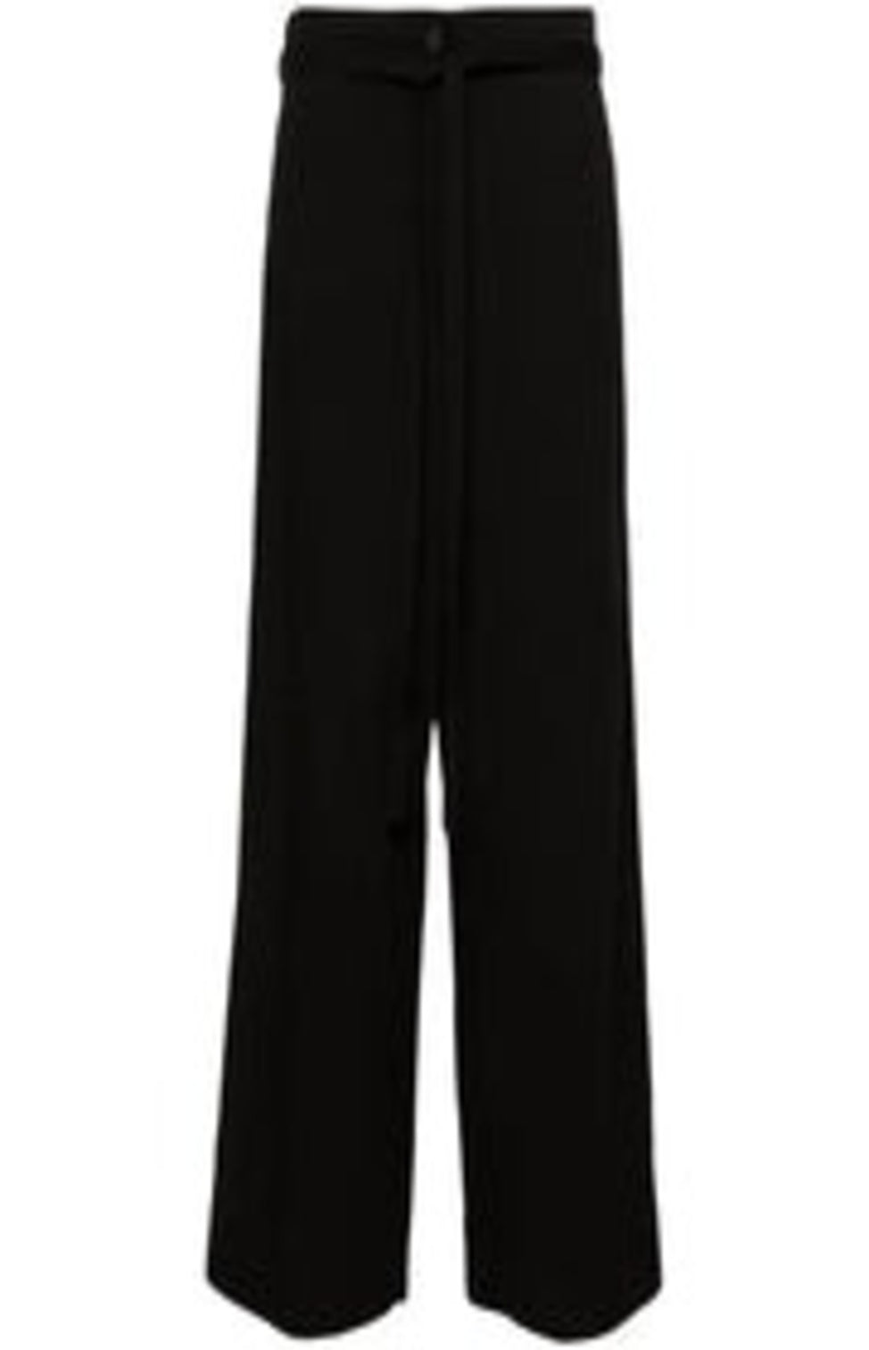 Fluid tie-waist trousers