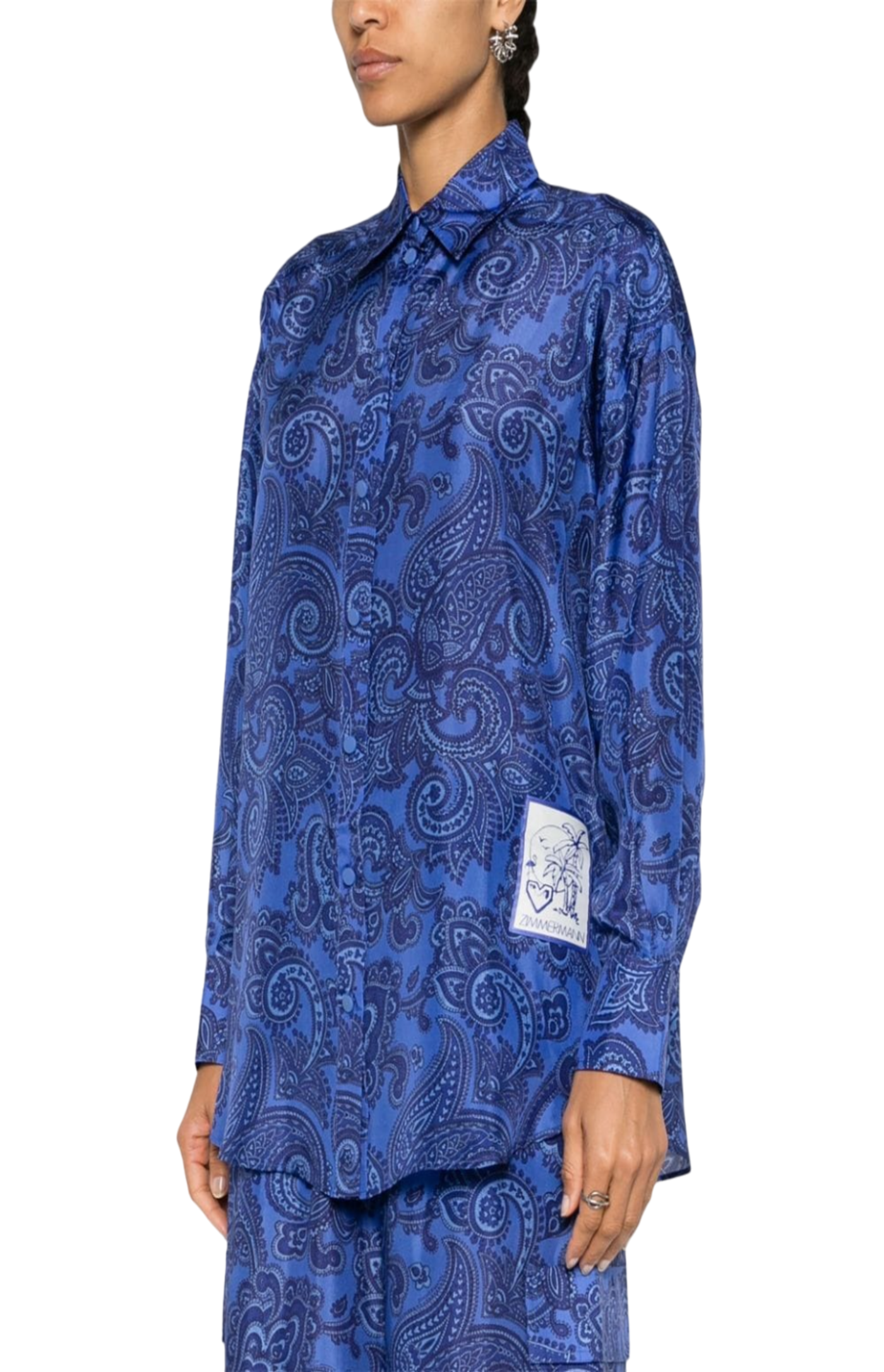 Load image into Gallery viewer, Ottie silk shirt