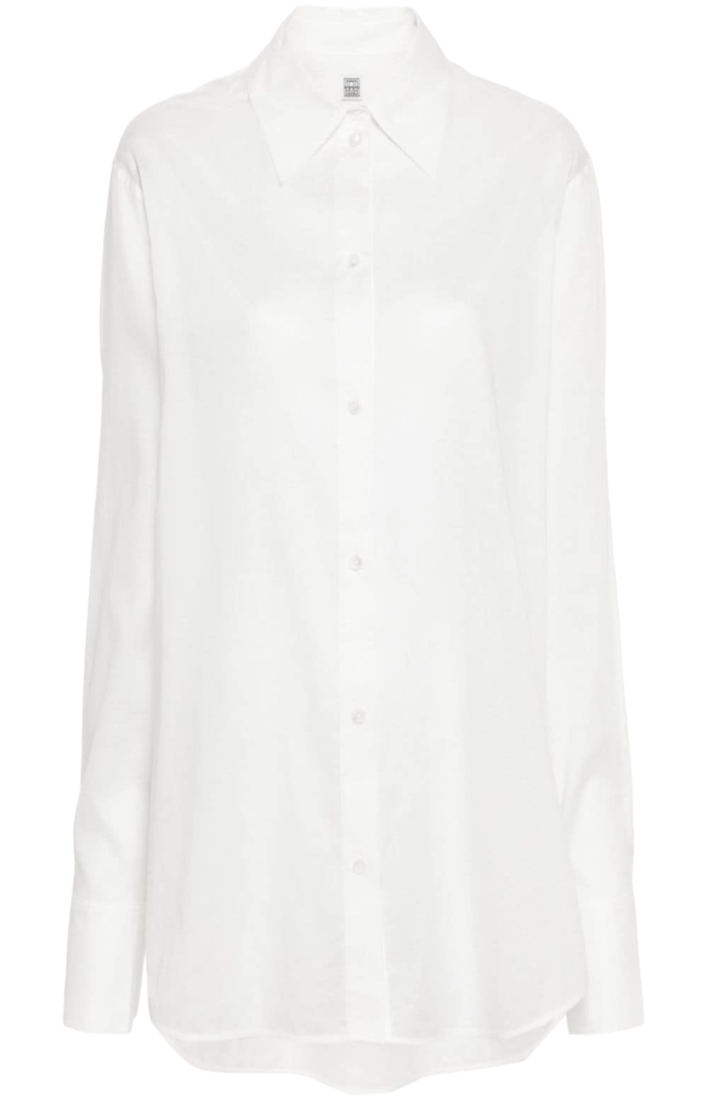 Long-sleeve cotton shirt