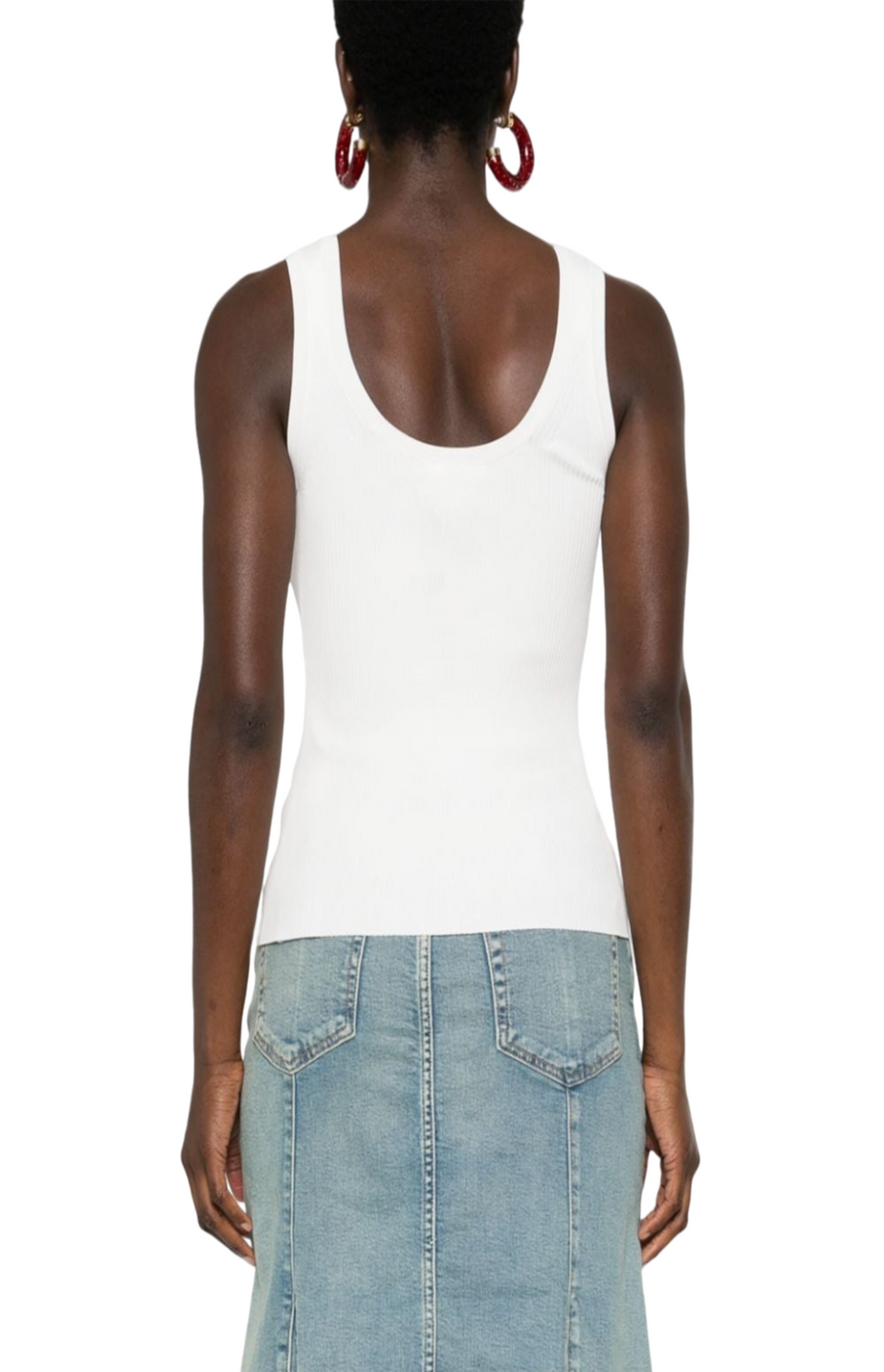 Halliday ribbed tank top