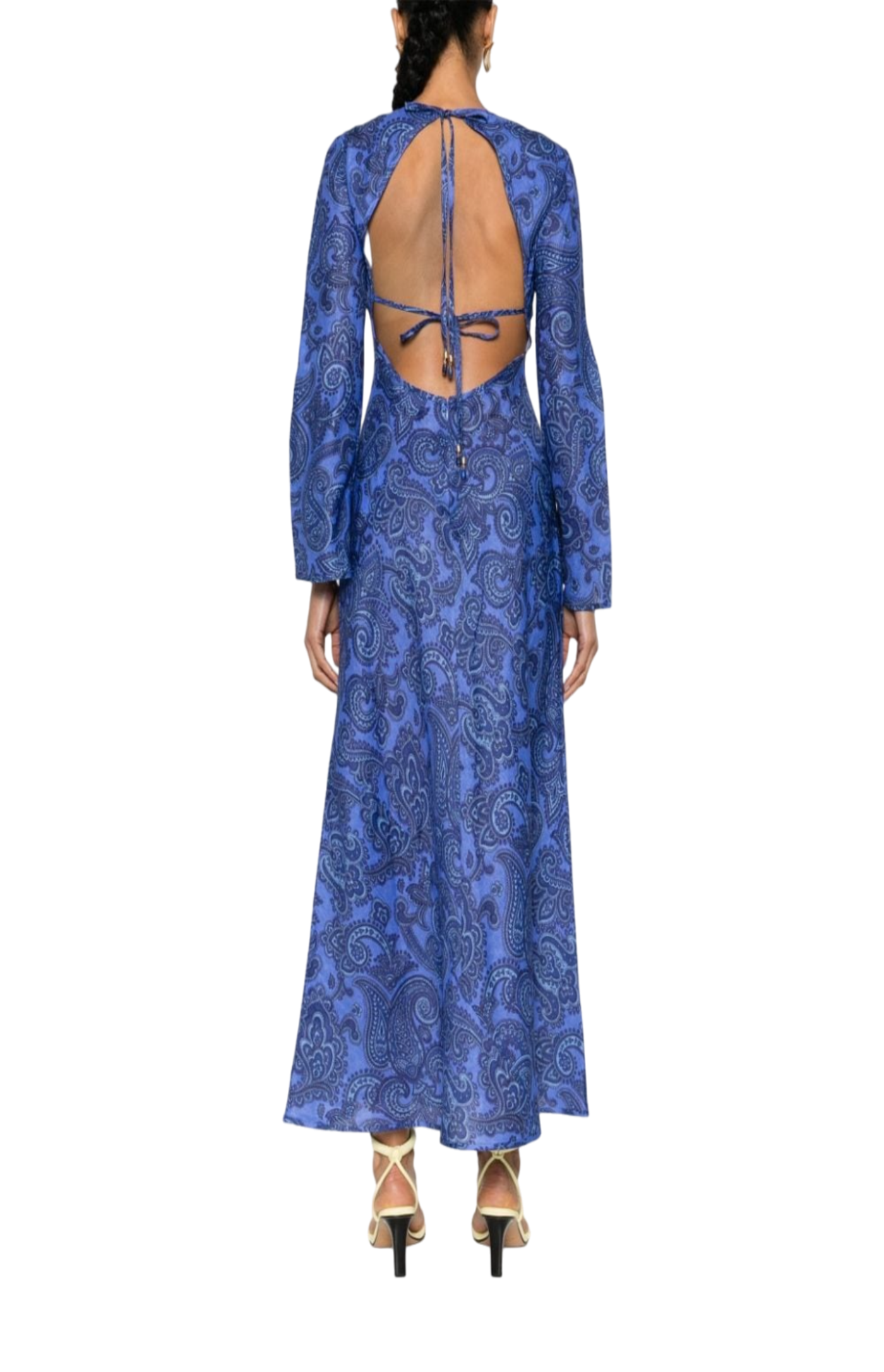 Load image into Gallery viewer, Ottie paisley-print maxi dress