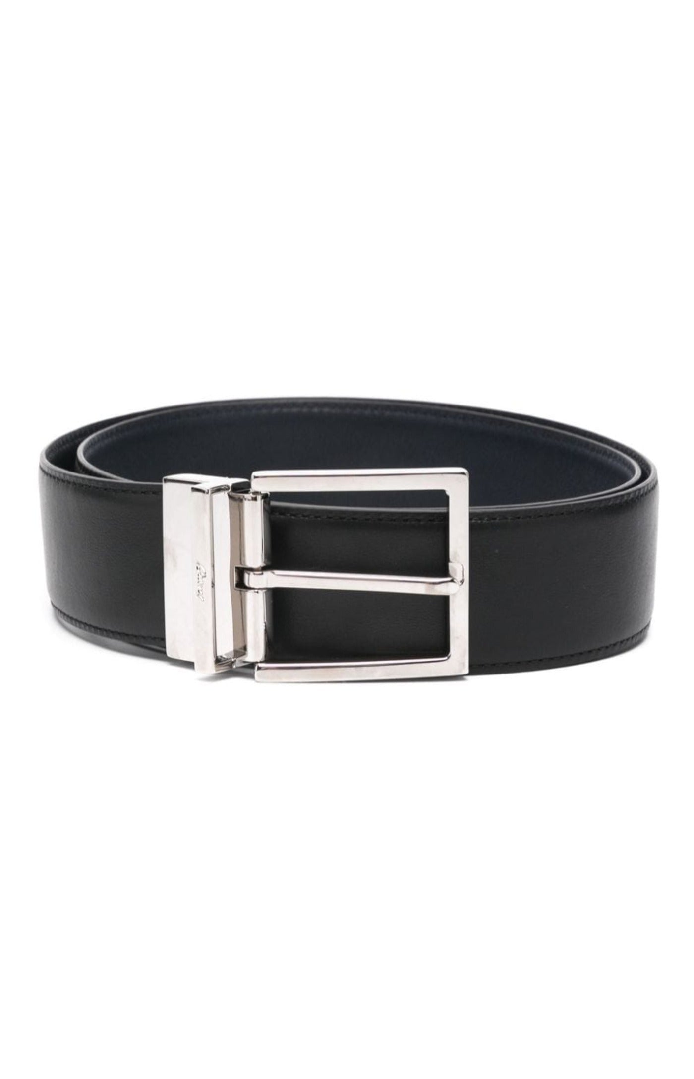 Load image into Gallery viewer, Logo-debossed leather belt