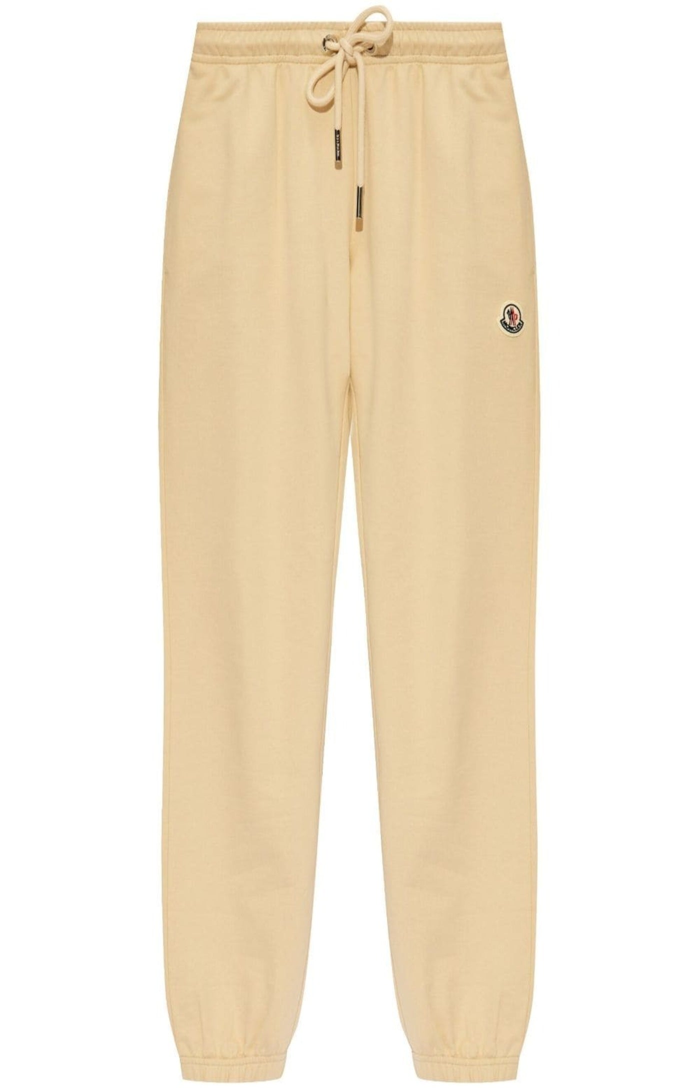 Logo-patch cotton track pants