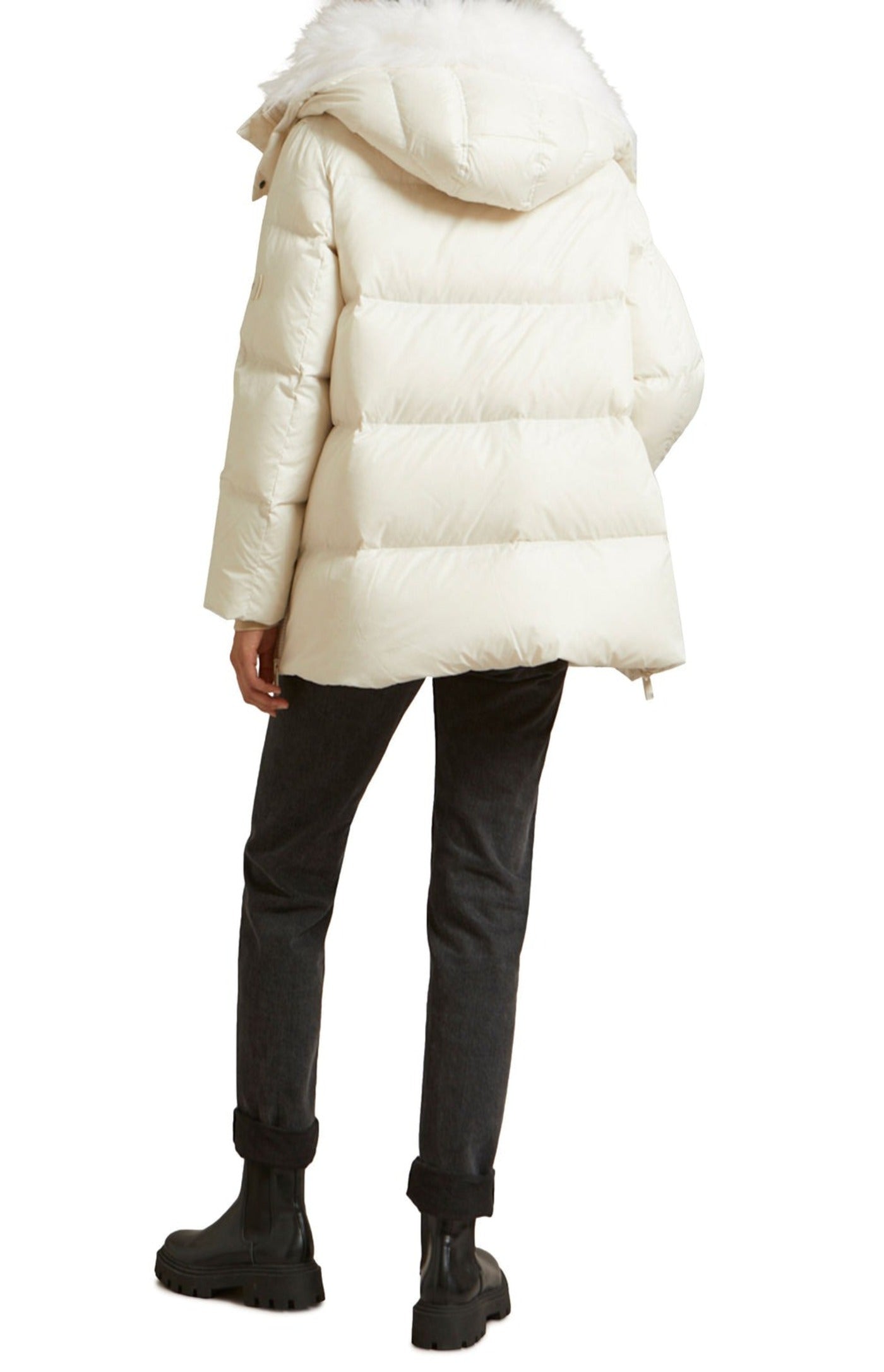 Load image into Gallery viewer, &quot;A&quot; line down jacket