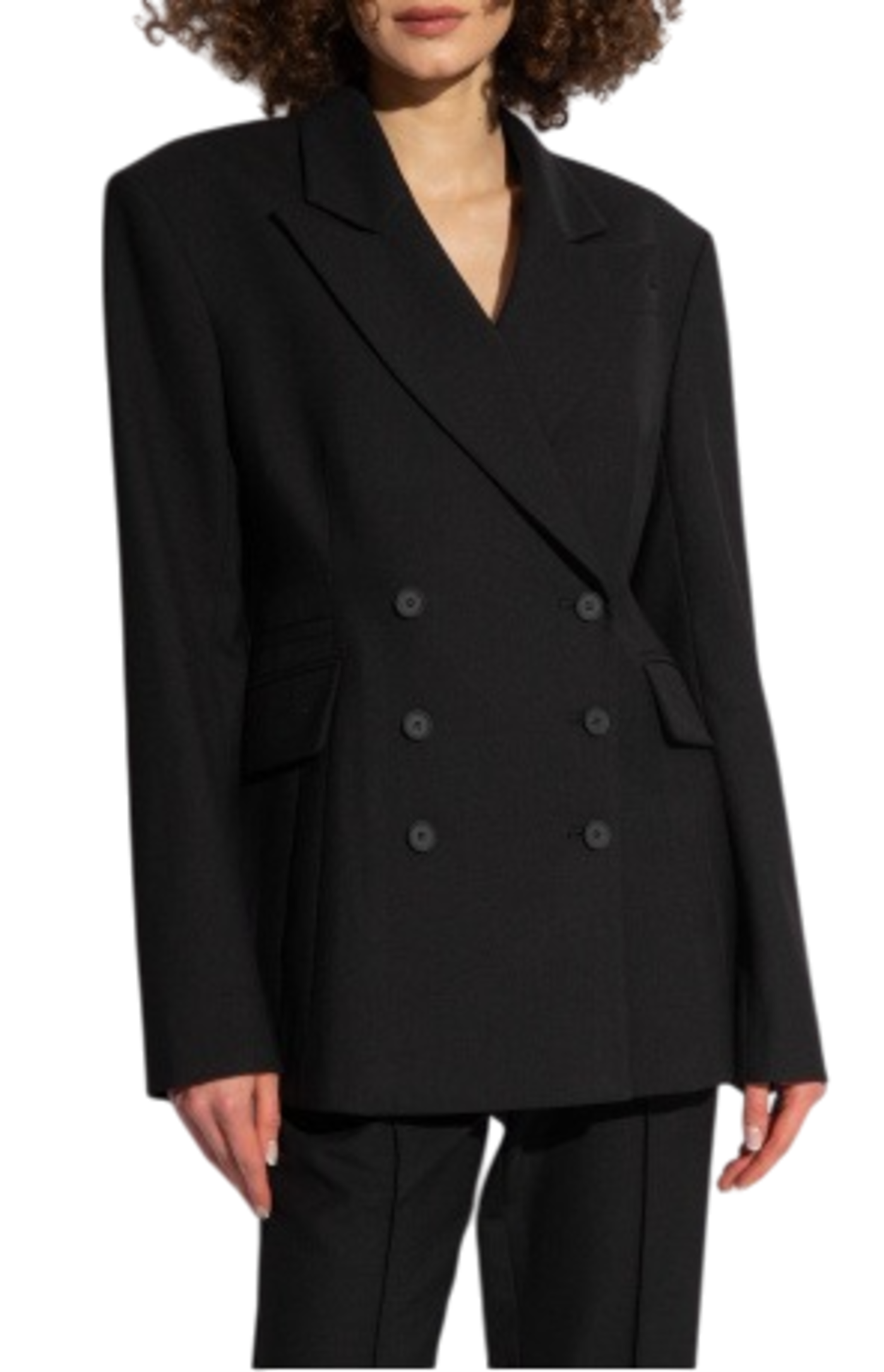 Load image into Gallery viewer, All Saints black ‘Sevenh’ blazer