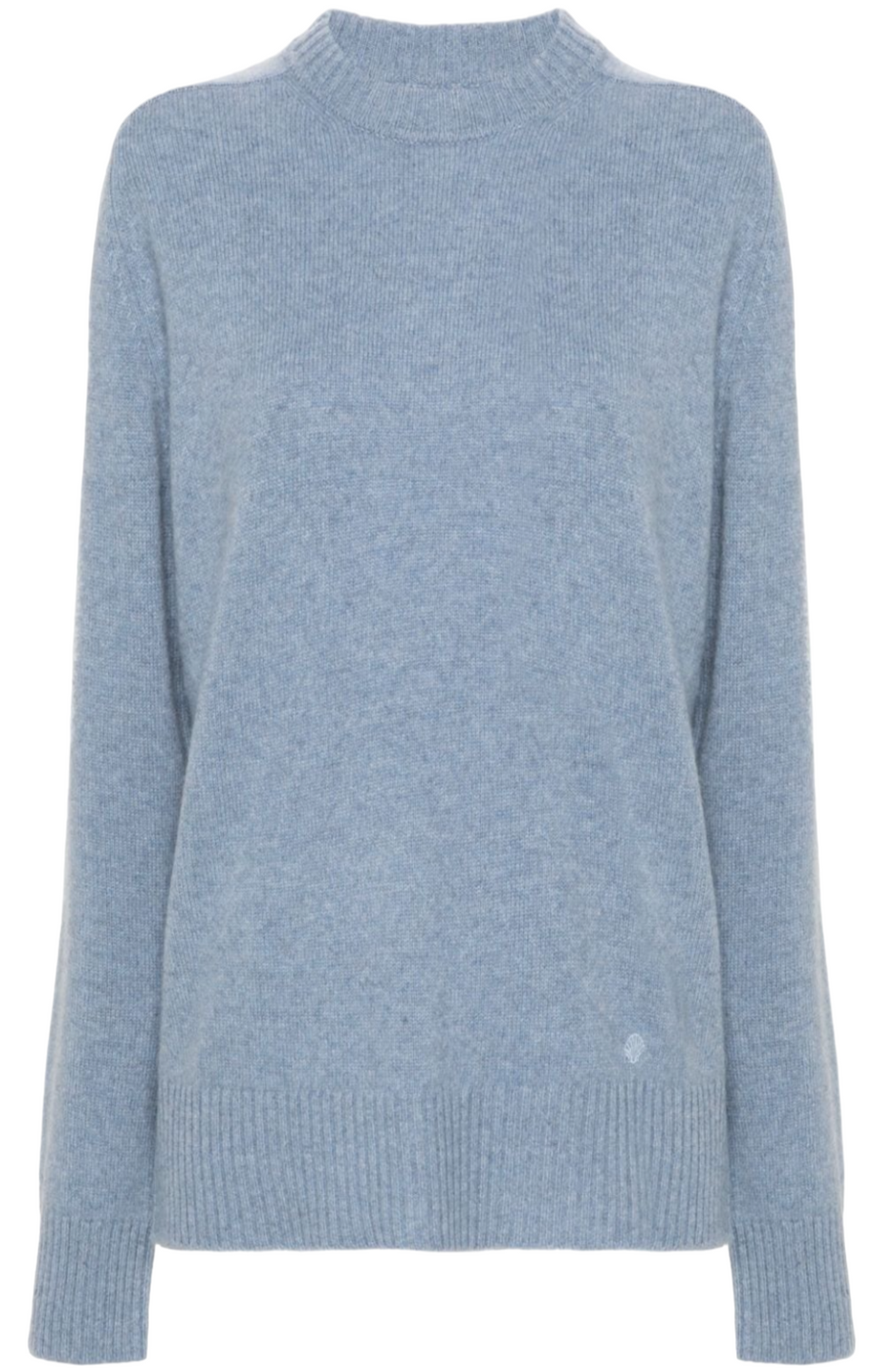 Crew neckline cashmere sweater