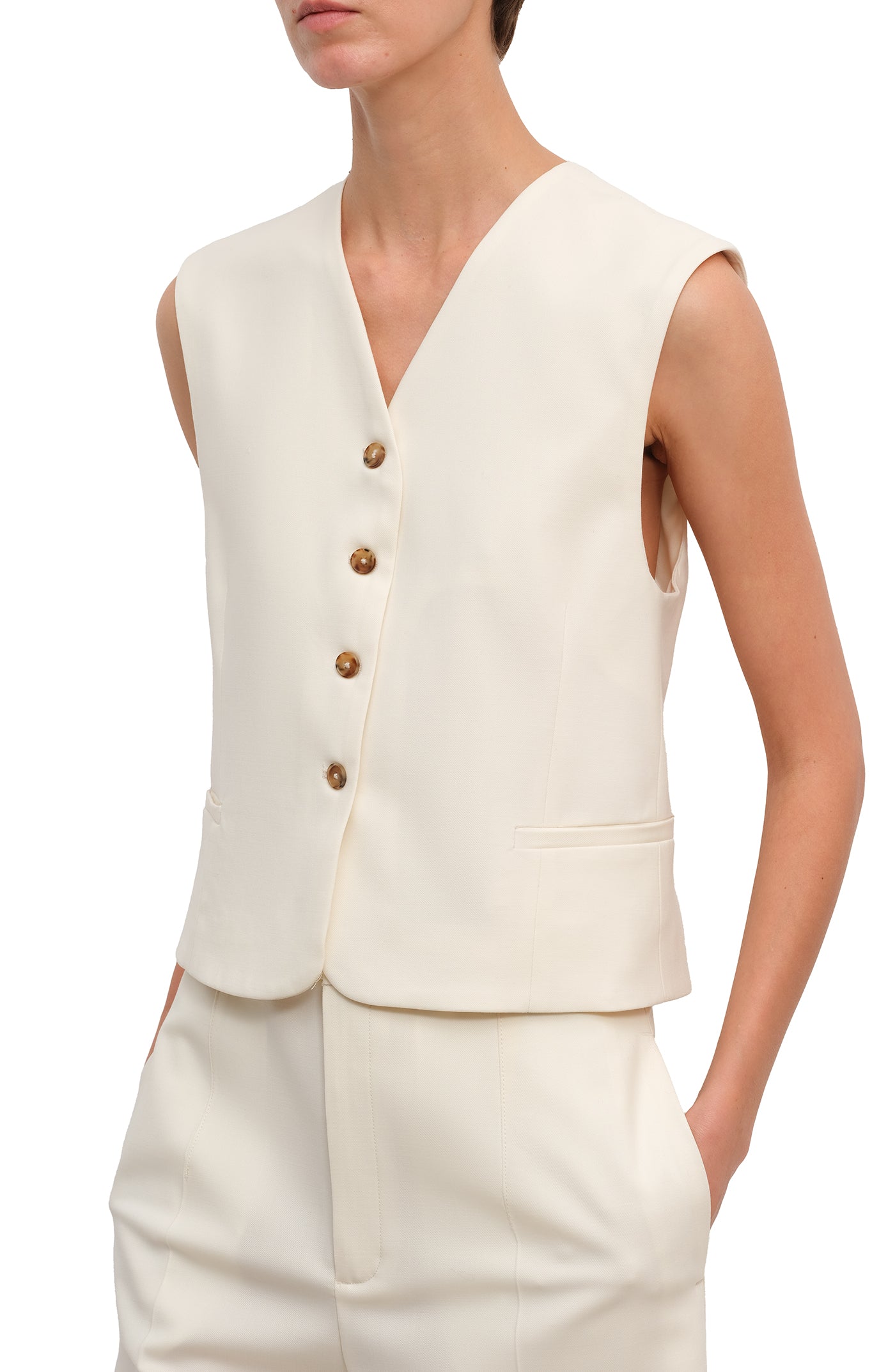 Load image into Gallery viewer, Teora Sleeveless Vest