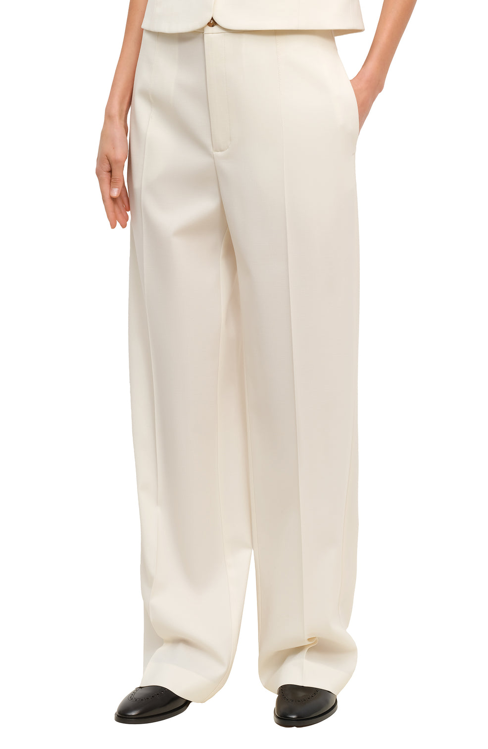 Idai Pants in Frost Ivory