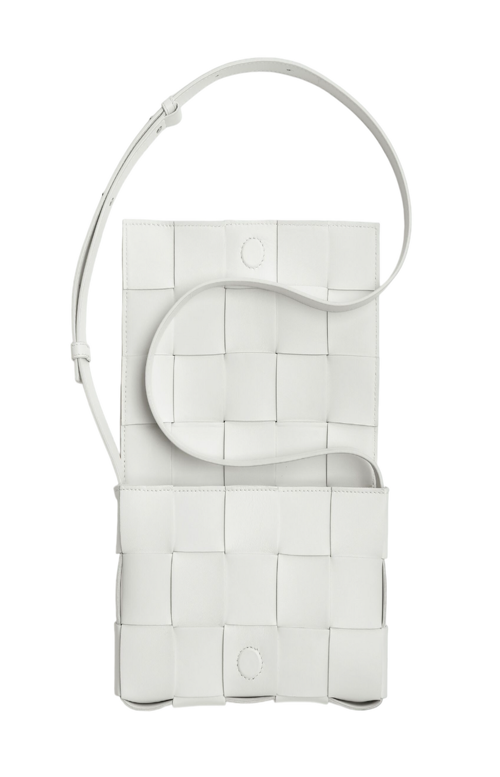 White ‘Cassette’ shoulder bag