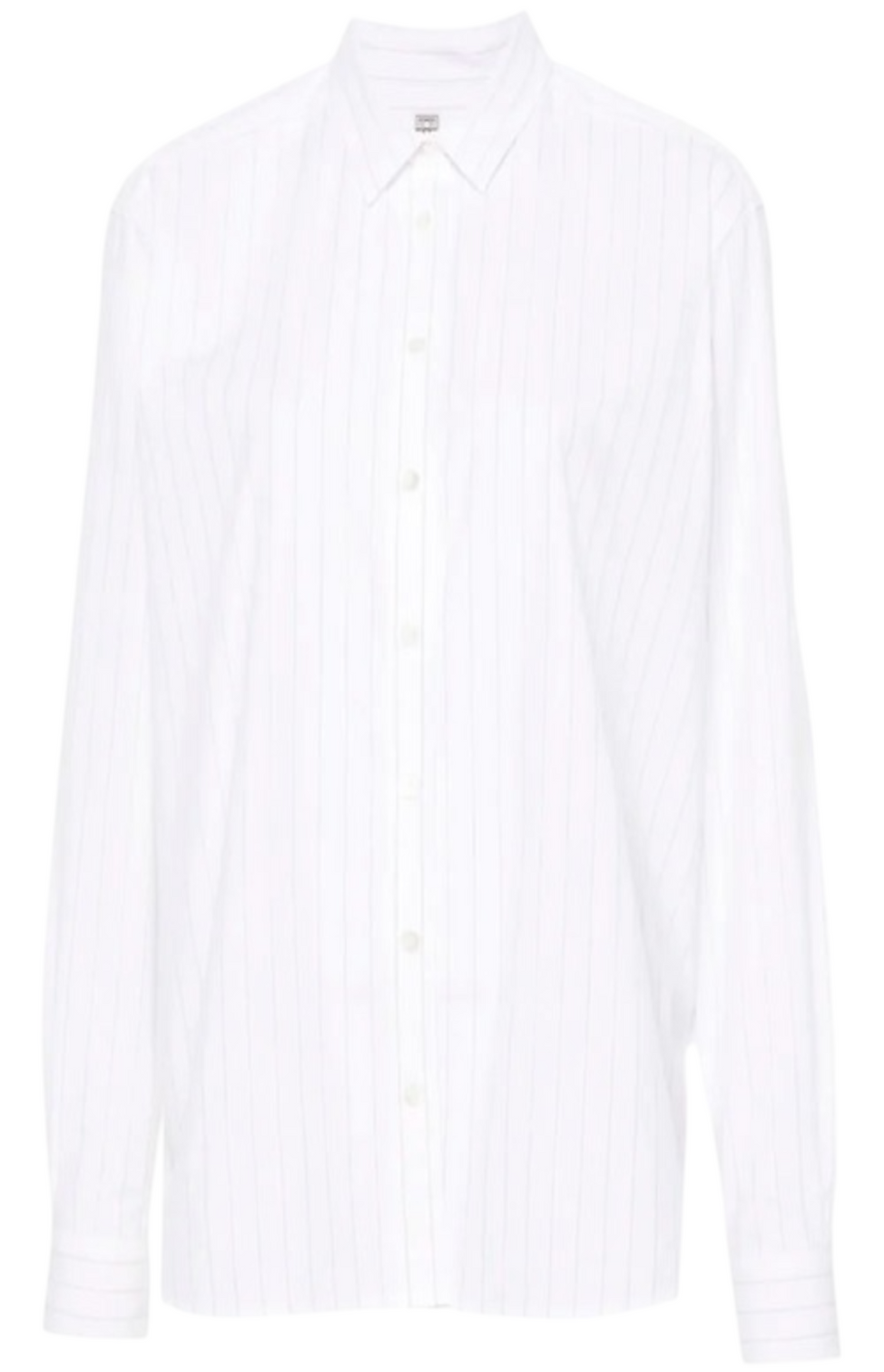 Pinstripe cotton shirt