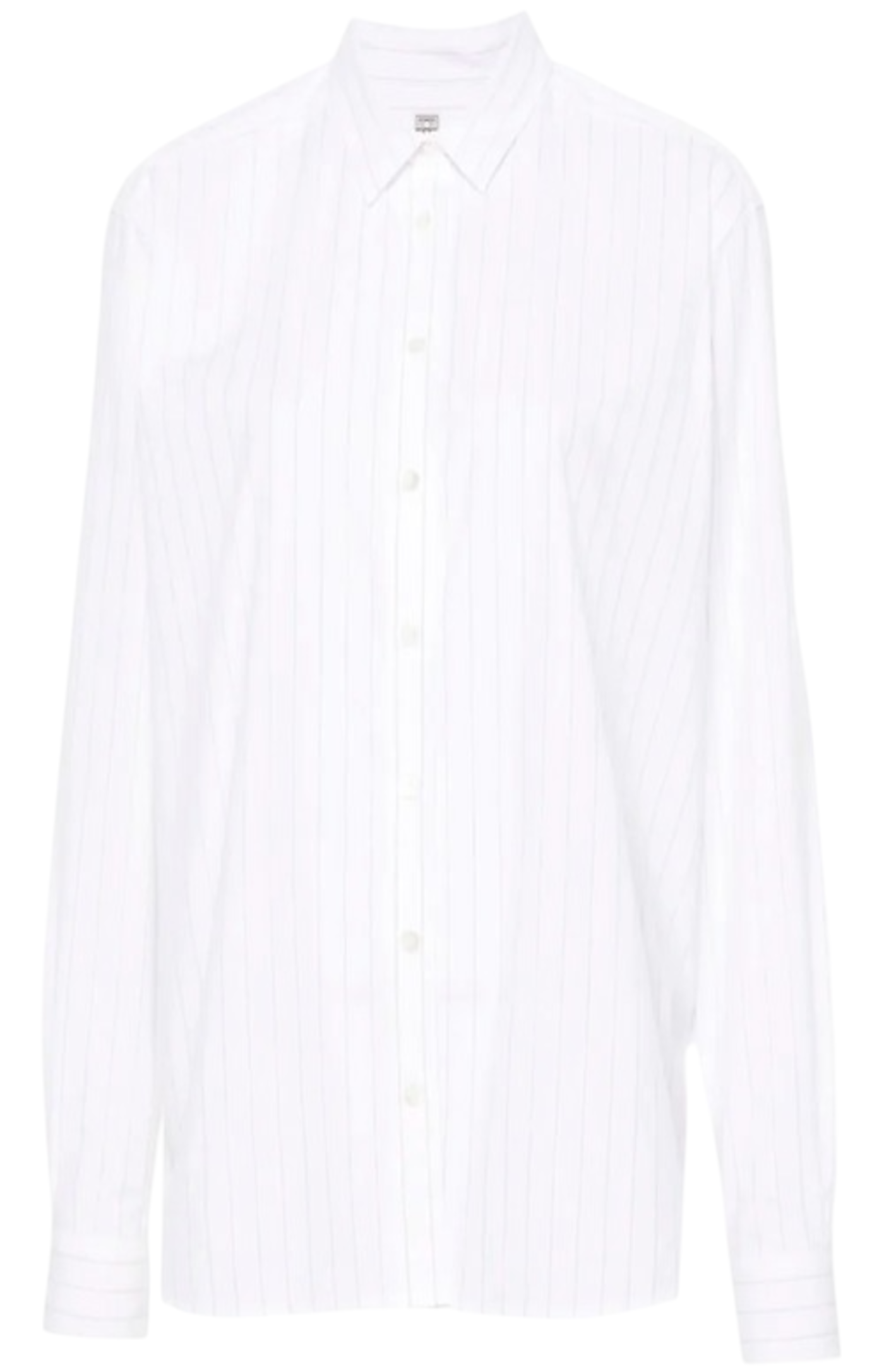 Pinstripe cotton shirt