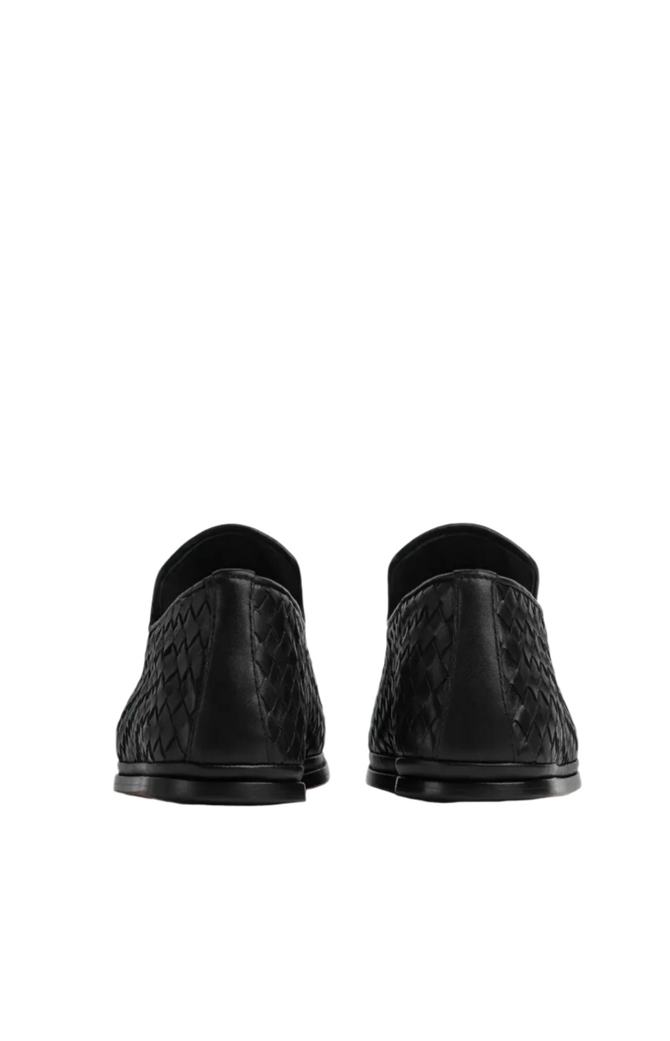 Black Leather Loafers