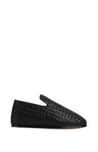 Black Leather Loafers