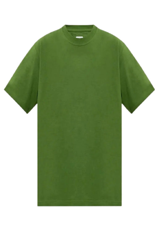 Green cotton T-shirt