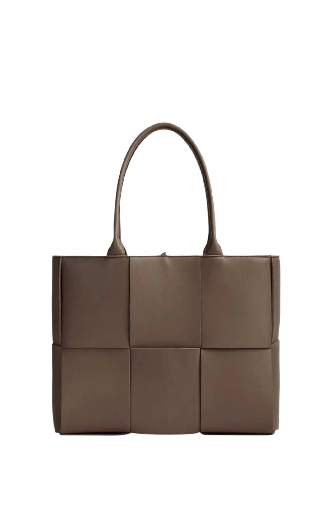 Load image into Gallery viewer, Brown leather crossbody bag