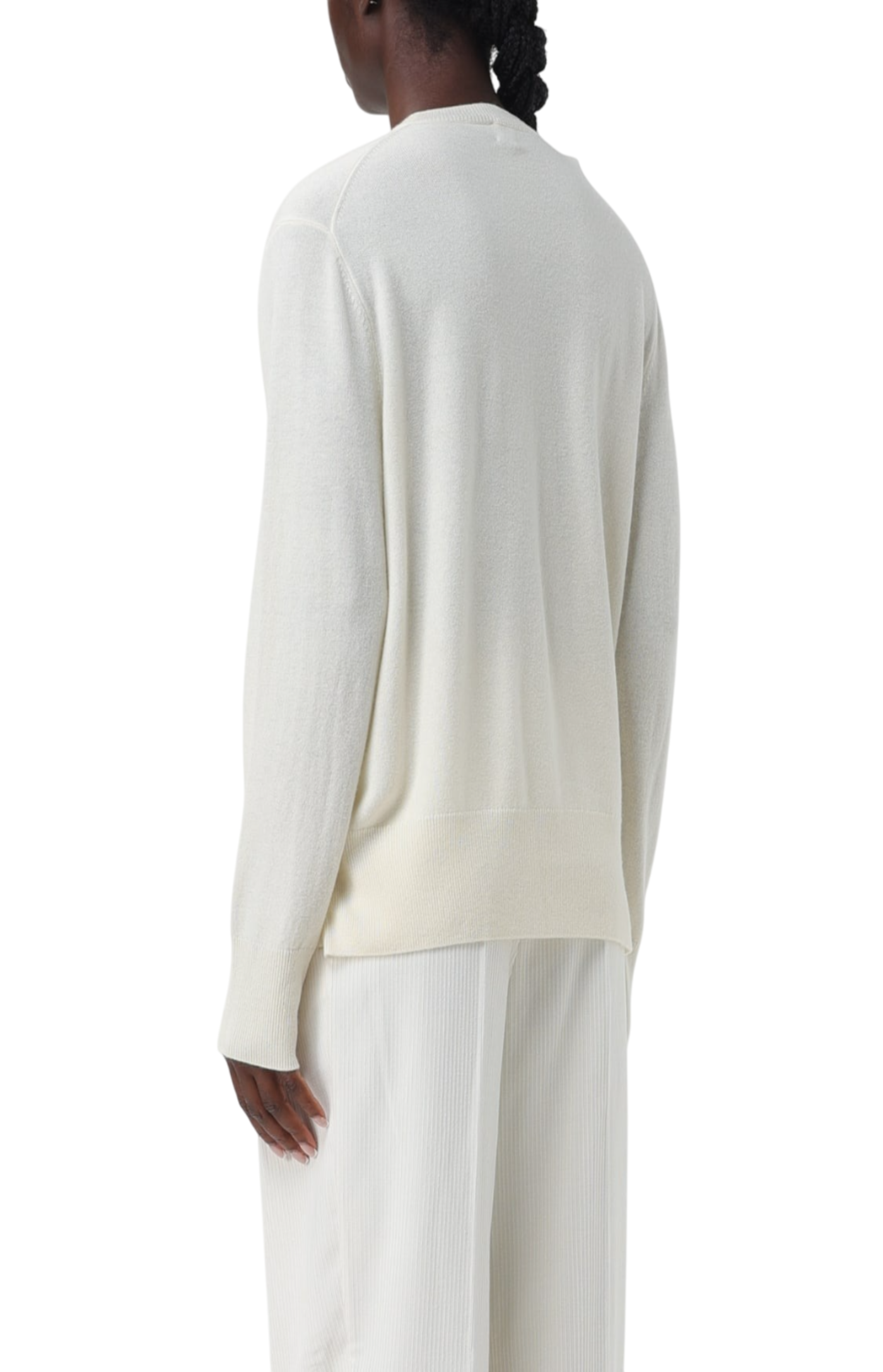 Load image into Gallery viewer, Crew-neck cashmere jumper